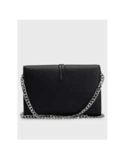 Sac bandoulière mel clutch chain noir femme - Hugo