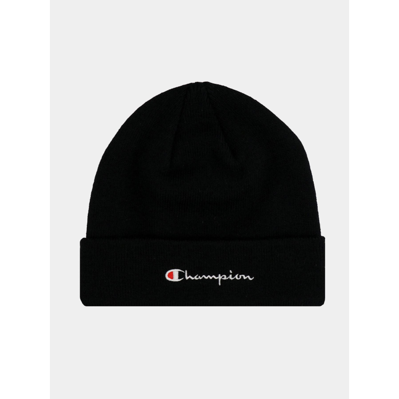 Bonnet logo brodé noir - Champion