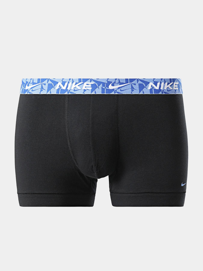 Pack 3 boxers everyday cotton stretch noir bleu vert homme - Nike