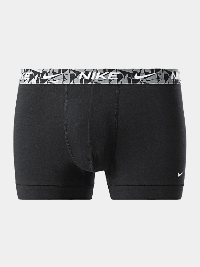 Pack 3 boxers everyday cotton stretch noir bleu vert homme - Nike