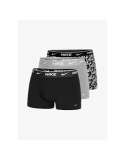 Pack de 3 boxers everyday cotton stretch noir gris homme - Nike