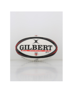 Ballon de rugby replica stade toulousain taille 5 blanc - Gilbert