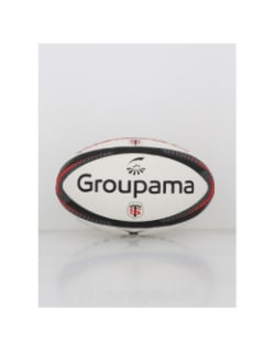 Ballon de rugby replica stade toulousain taille 5 blanc - Gilbert