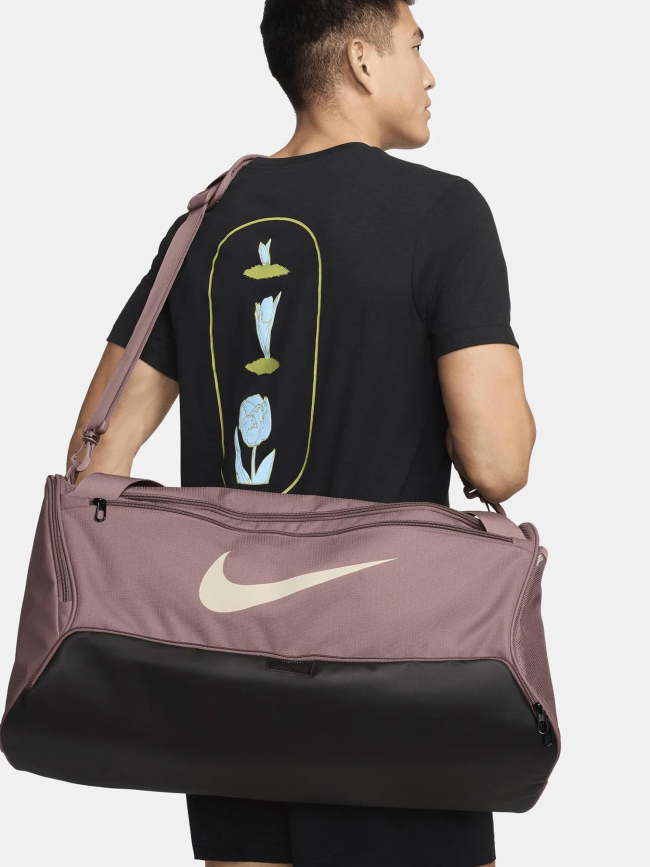 Sac de sport brasilia 9.5 duff 60L mauve - Nike