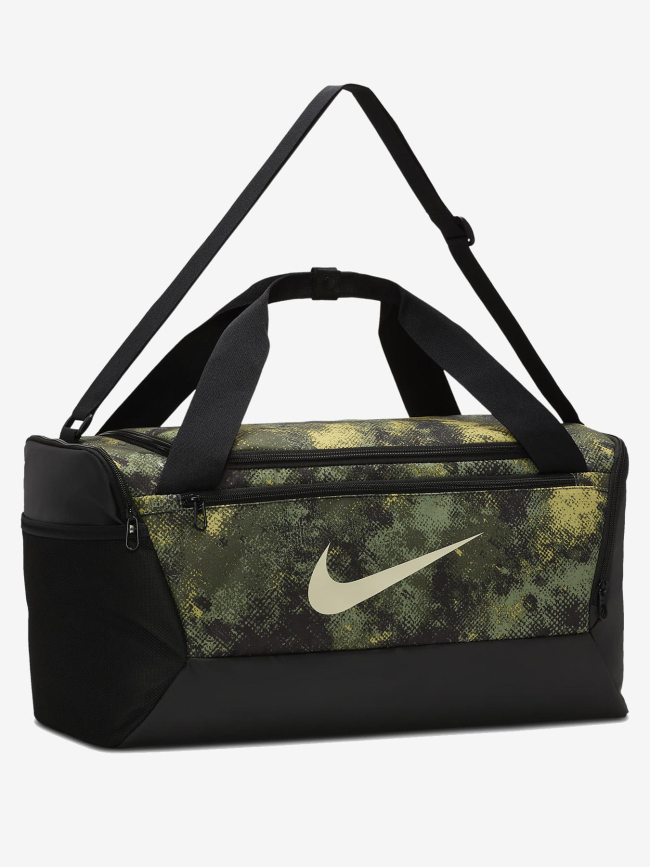 Sac de sport brasilia duff 9.5 41l camouflage vert - Nike