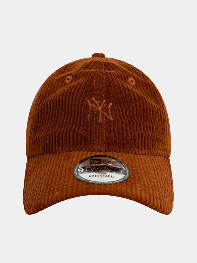 Casquette 9twenty velours cord marron - New Era