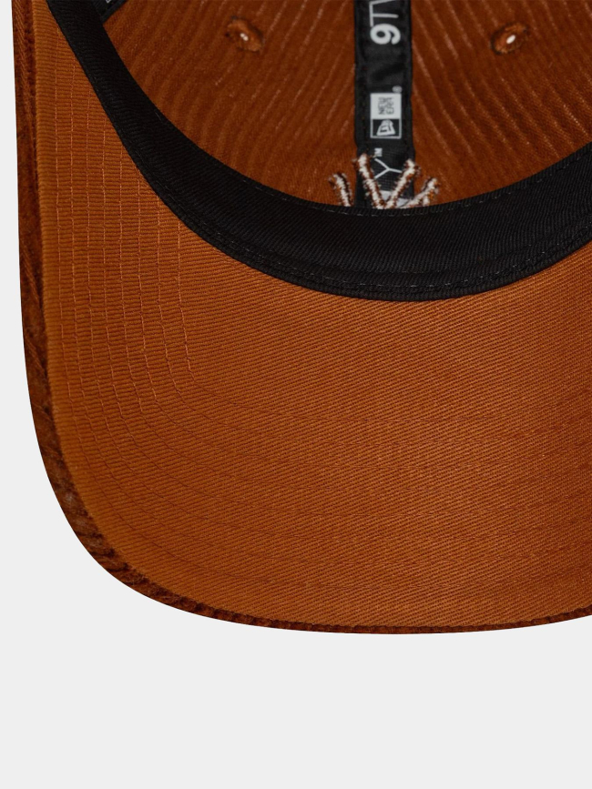 Casquette 9twenty velours cord marron - New Era