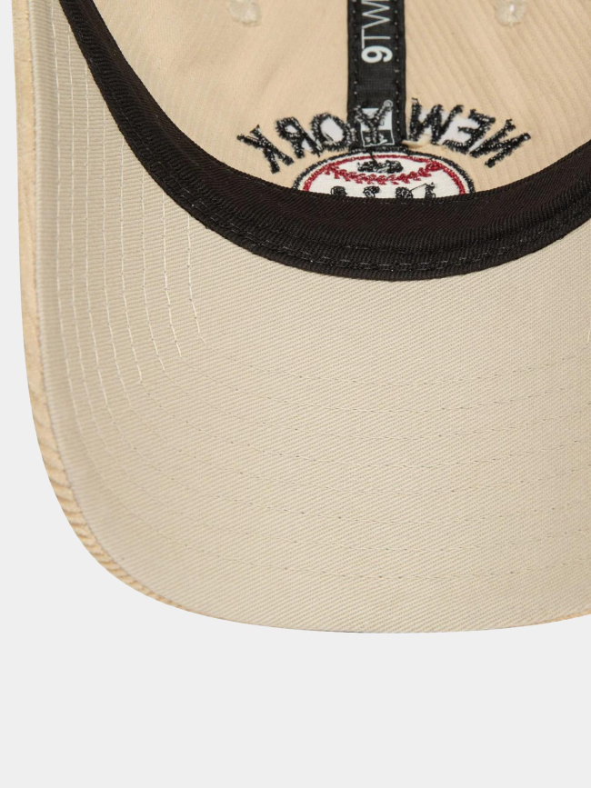 Casquette 9twenty velours cord beige - New Era