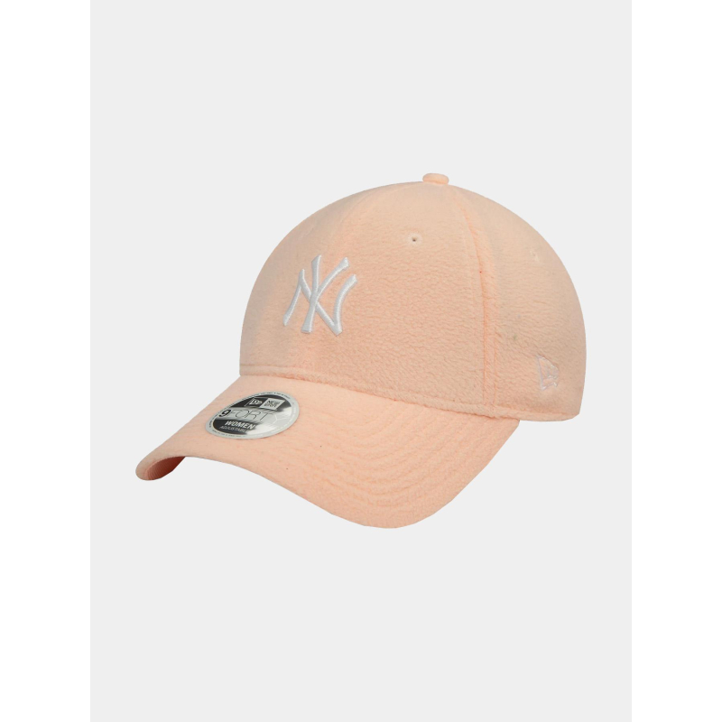 Casquette 9forty cosy polaire rose femme - New Era