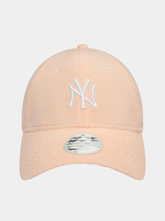 Casquette 9forty cosy polaire rose femme - New Era