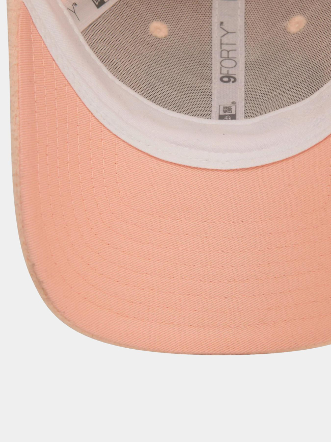 Casquette 9forty cosy polaire rose femme - New Era