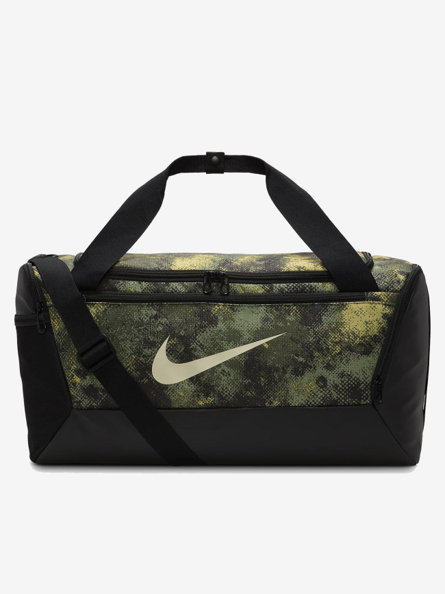 Sac de sport brasilia duff 9.5 60l camouflage vert - Nike