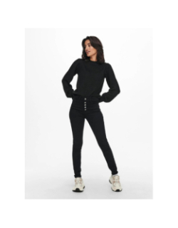 Pull rue noir femme - JDY