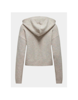 Pull sweat à capuche rue life beige femme - JDY