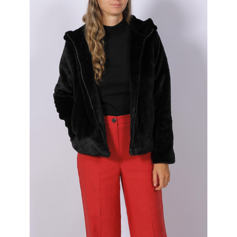 Blouson classic noir femme - Tiffosi