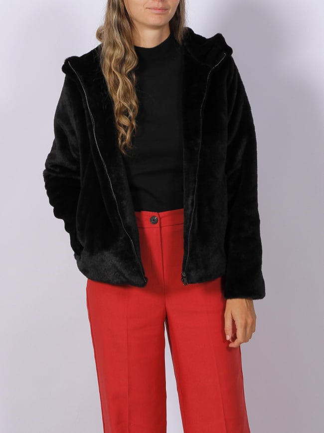 Blouson classic noir femme - Tiffosi