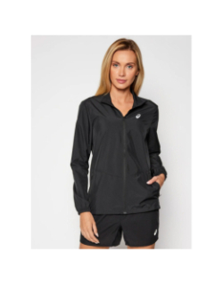 Veste de running zippée core jacket noir femme - Asics