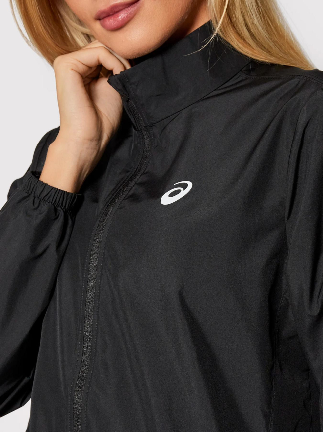 Veste de running zippée core jacket noir femme - Asics