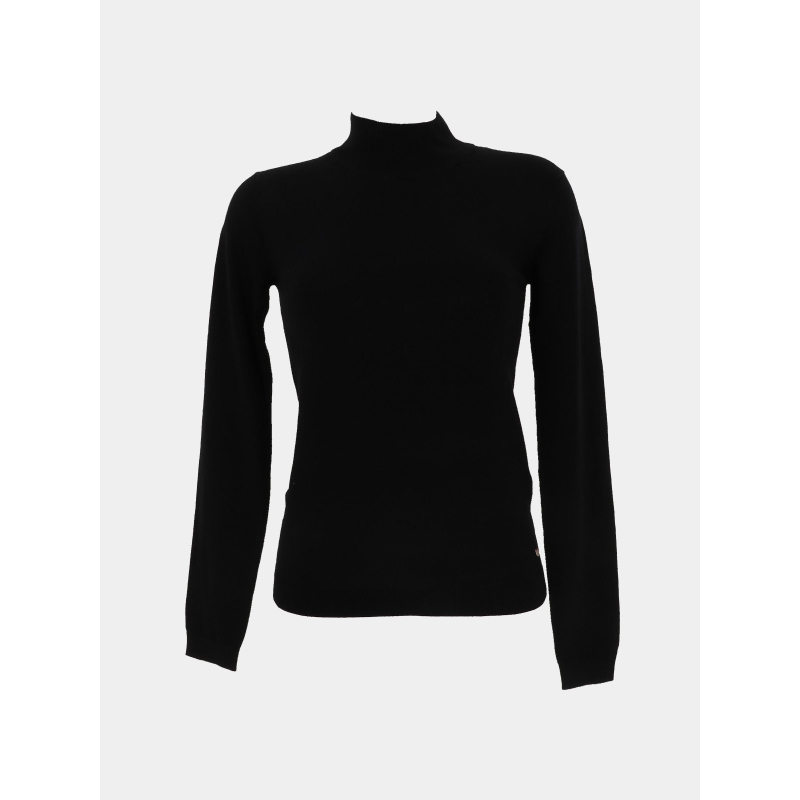 Pull col montant p-connie noir femme - Teddy Smith