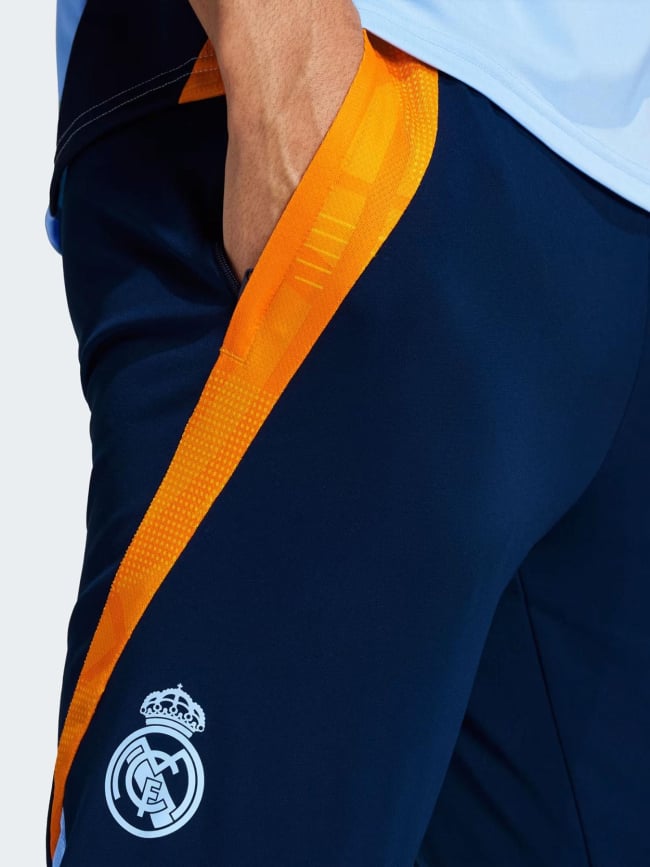 Pantalon d'entrainement real madrid 24/25 bleu homme - Adidas