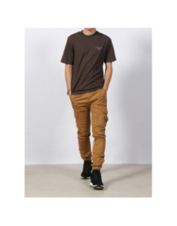 Pantalon garden marron homme - Deeluxe