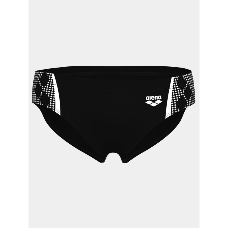 Maillot de bain swim briefs graphic noir homme - Arena