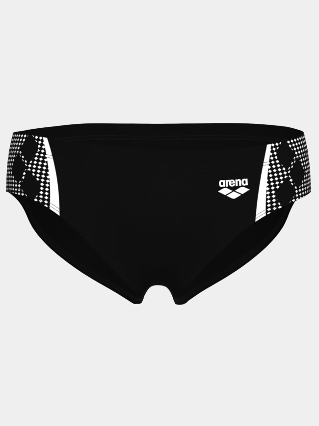 Maillot de bain swim briefs graphic noir homme - Arena