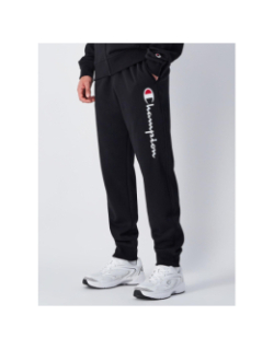 Pantalon de jogging rib cuff logo noir homme - Champion