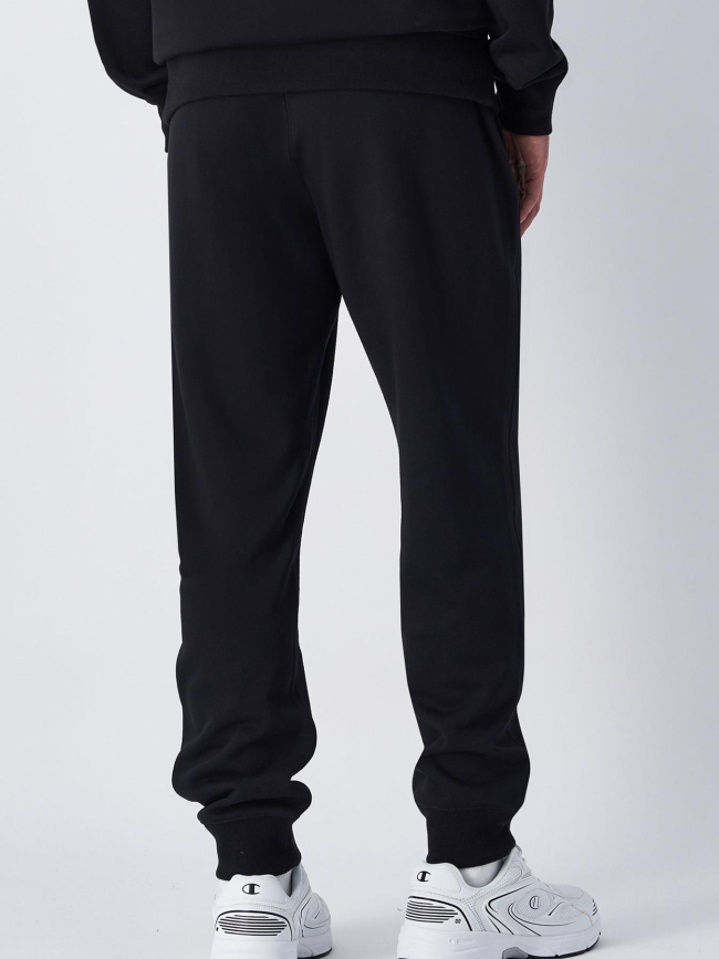 Pantalon de jogging rib cuff logo noir homme - Champion