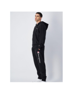 Pantalon de jogging rib cuff logo noir homme - Champion