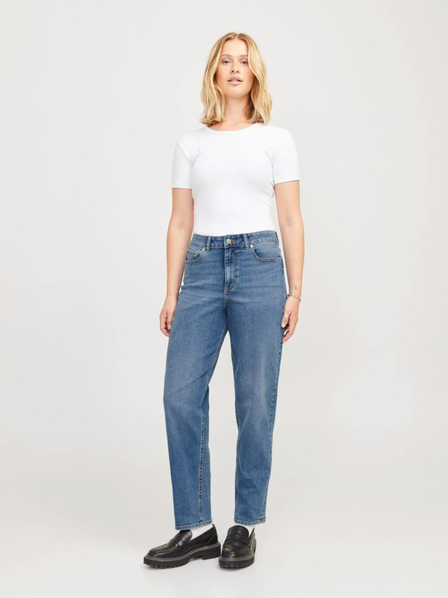 Jean mom taille haute lisbon bleu femme - Jjxx