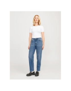 Jean mom taille haute lisbon bleu femme - Jjxx