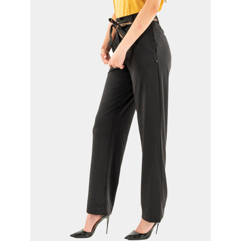 Pantalon igor noir femme - Le Temps Des Cerises