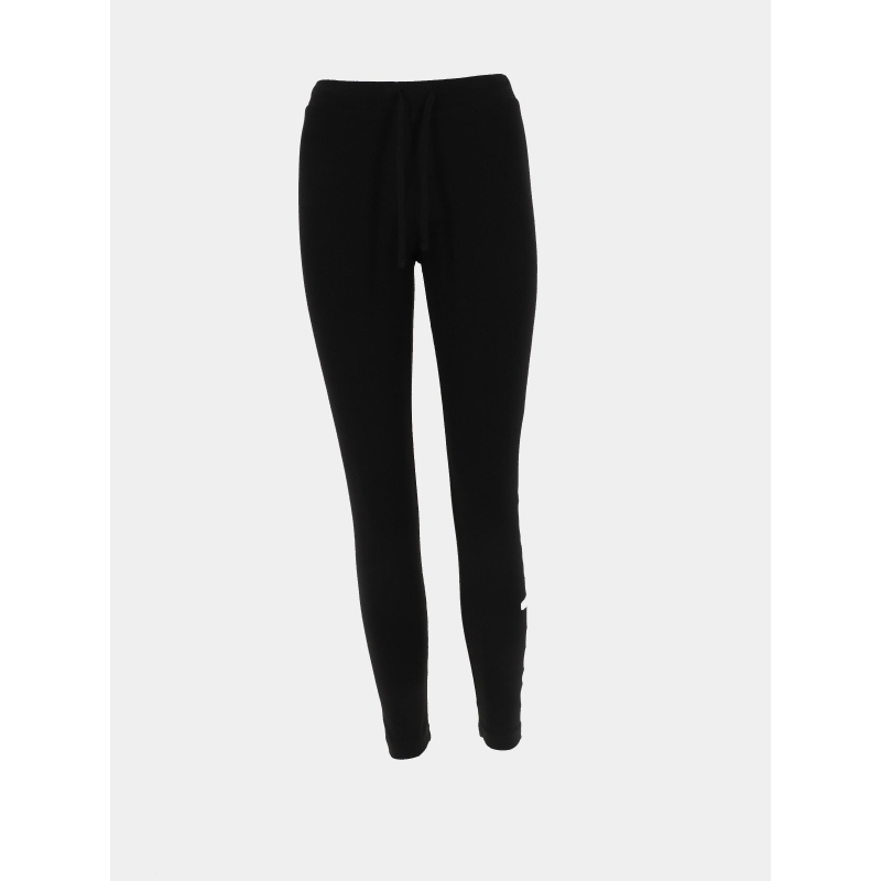 Leggings 3/4 logo vertical noir femme - Champion