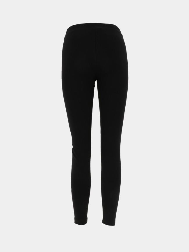 Leggings 3/4 logo vertical noir femme - Champion