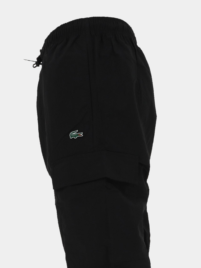 Jogging cargo tracksuit trousers noir homme - Lacoste