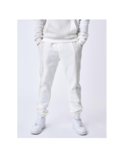 Jogging logo brodé bicolore blanc et gris homme - Project X Paris