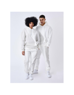 Jogging logo brodé bicolore blanc et gris homme - Project X Paris