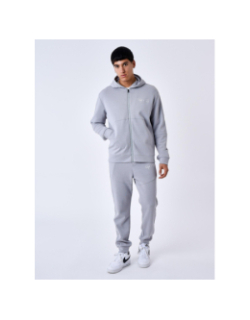 Jogging bande logo signature beige gris homme - Project X Paris