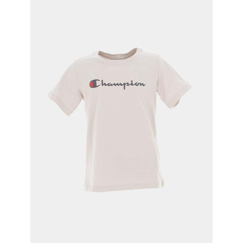 T-shirt crewneck gris enfant - Champion