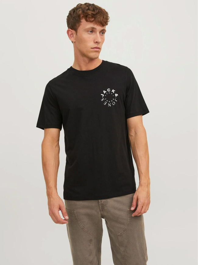 T-shirt warrior noir homme - Jack & Jones