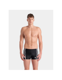 Boxer de bain swim short graphic noir et blanc homme - Arena