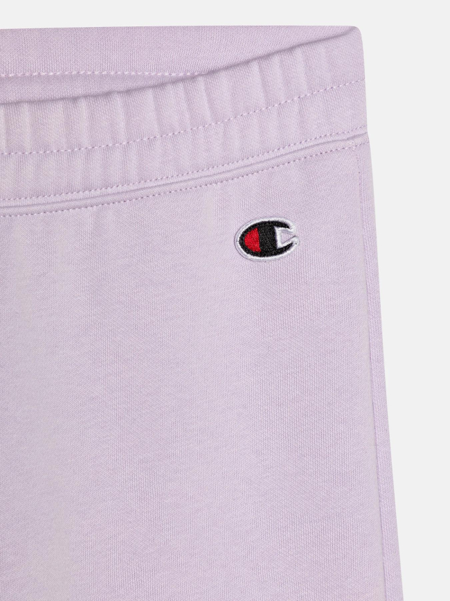 Pantalon de jogging rib cuff violet fille - Champion