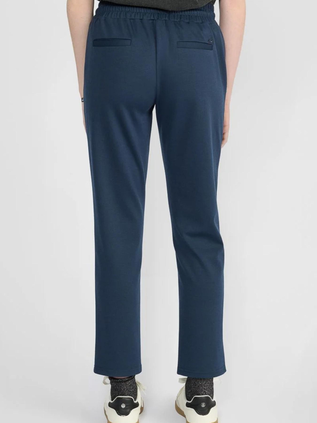 Pantalon effet jogging rosigi bleu fille - Le Temps Des Cerises