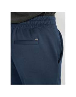 Pantalon effet jogging rosigi bleu fille - Le Temps Des Cerises