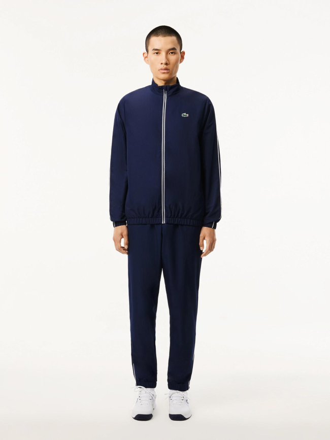 Ensemble de survêtement tafetas diamenté bleu homme - Lacoste