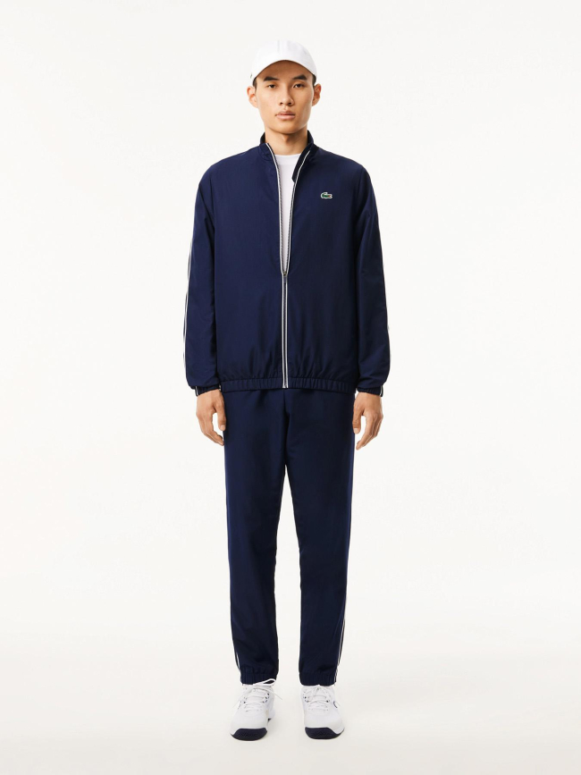 Ensemble de survêtement tafetas diamenté bleu homme - Lacoste