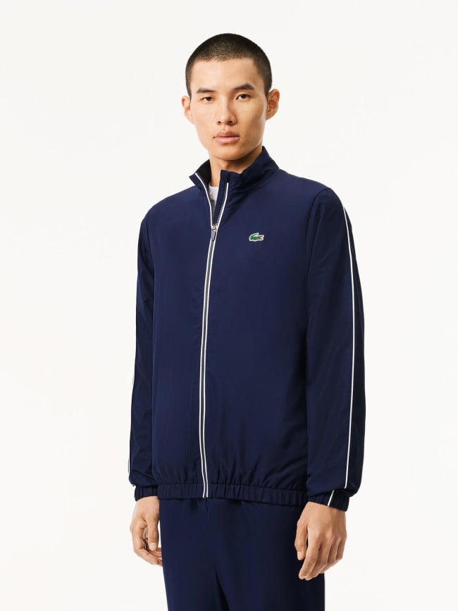 Ensemble de survêtement tafetas diamenté bleu homme - Lacoste