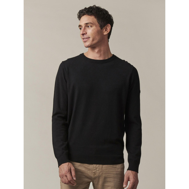 Pull fin shotson noir homme - Deeluxe