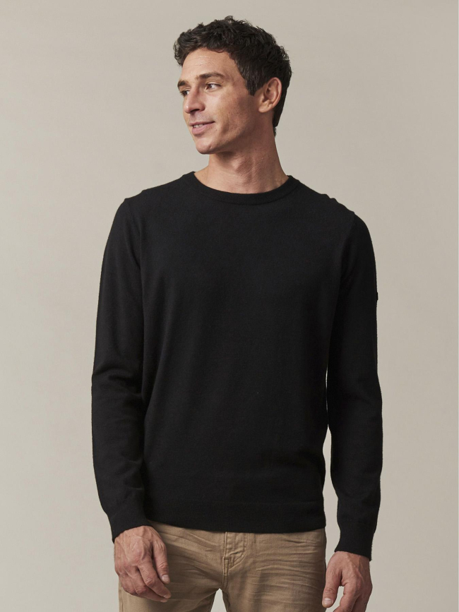 Pull fin shotson noir homme - Deeluxe